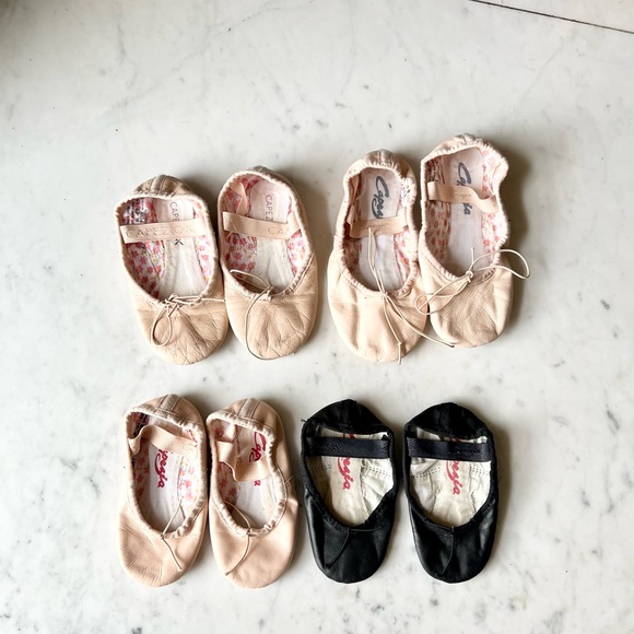 Bundle of Capezio/Popatu Ballet Leotards and Shoes - Picture 11 of 16